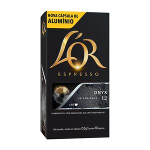 Cápsula de café Lor Onyx 10 un