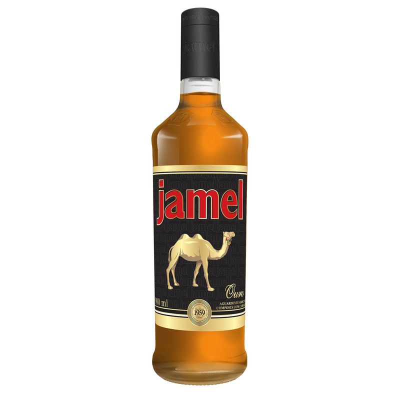 Cachaca Jamel Ouro 900ml (7898172660190)