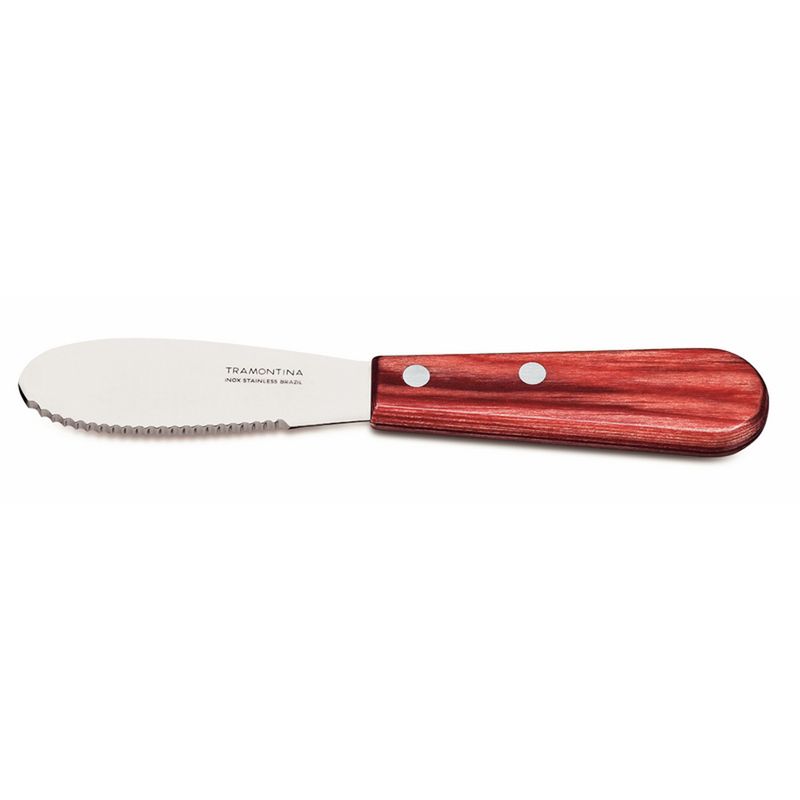Espatula Manteiga Inox Tramontina Polywood 3 (7891112024236)