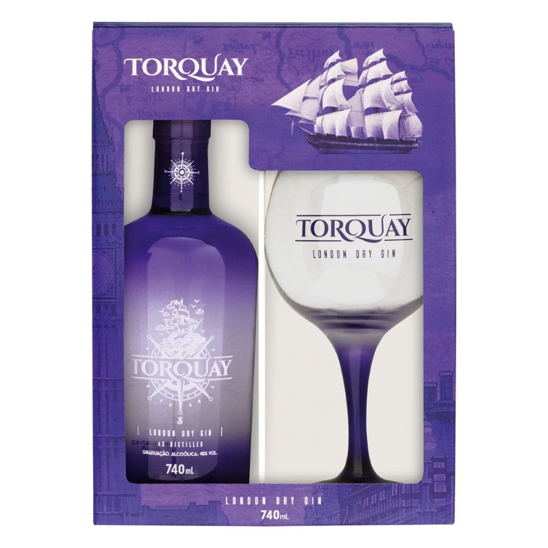 Gin Torquay London Taca 740ml (7898929540942)