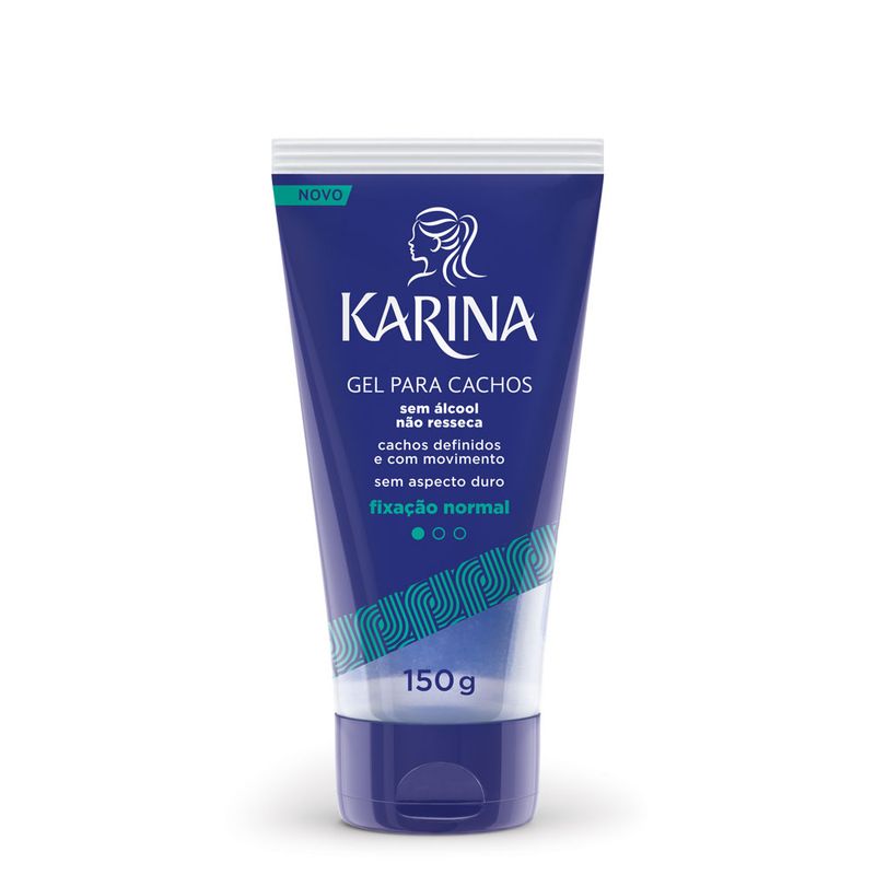Gel Fixador Karina Cachos 150g (7891176117783)