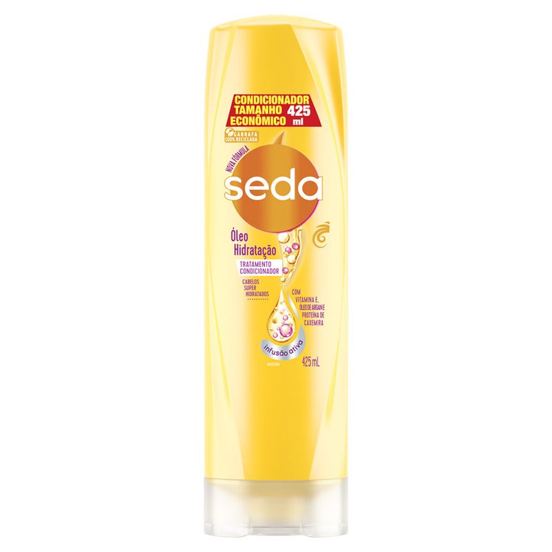 Condicionador Seda Óleo Hidratação 425ml (7891150065673)