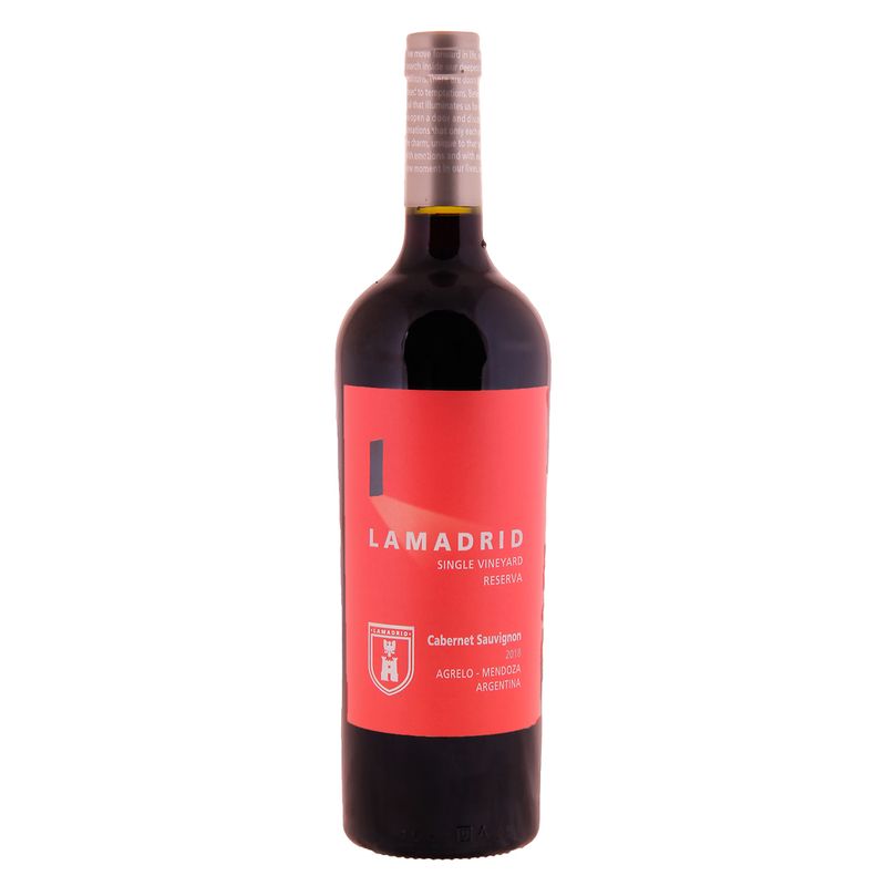Vinho Argentino Lamadrid Reserva Cabernet 750ml (7798136150128)