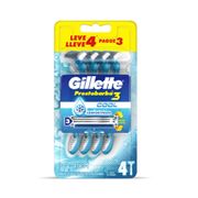 Aparelho de Barbear Gillette Prestobarba3 Cool 4 Unidades