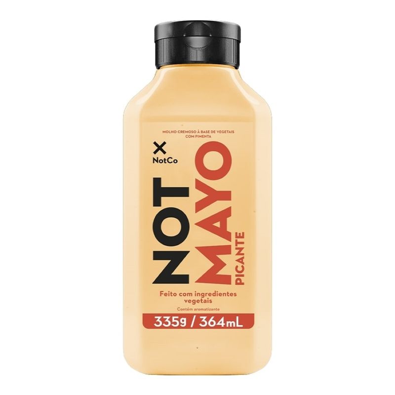 Molho Maionese Not Mayo Pimenta 335g (7898686950251)