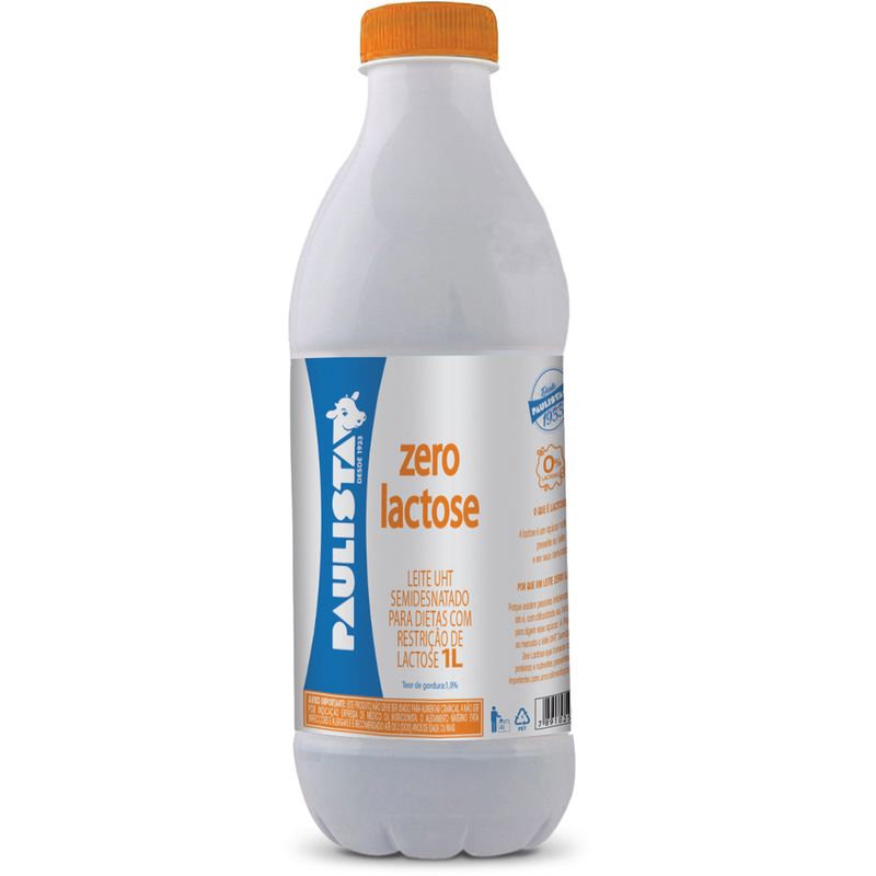 Leite Paulista Semidesnatado Zero Lactose 1L (7891025106807)