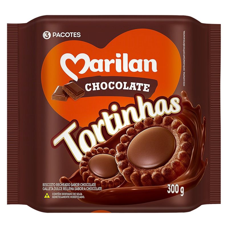 BISC-RECH-MARILAN-300G-TORTINHA-CHOC