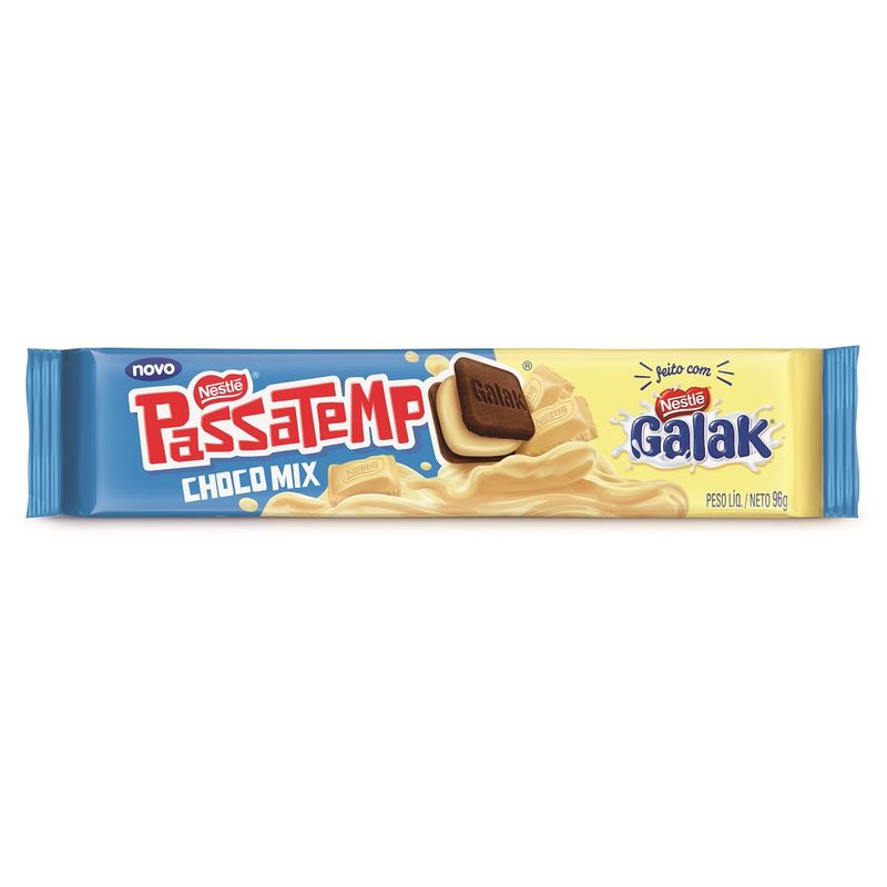 Biscoito Recheado Passatempo 96g Galak (7891000318669)