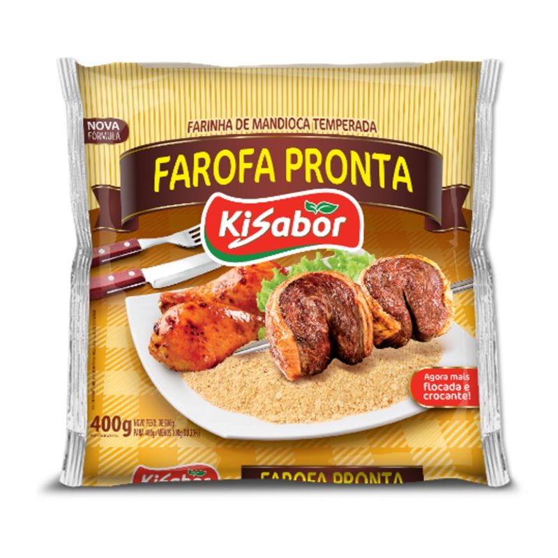 Farofa Pronta Kisabor 400g (7898416527548)