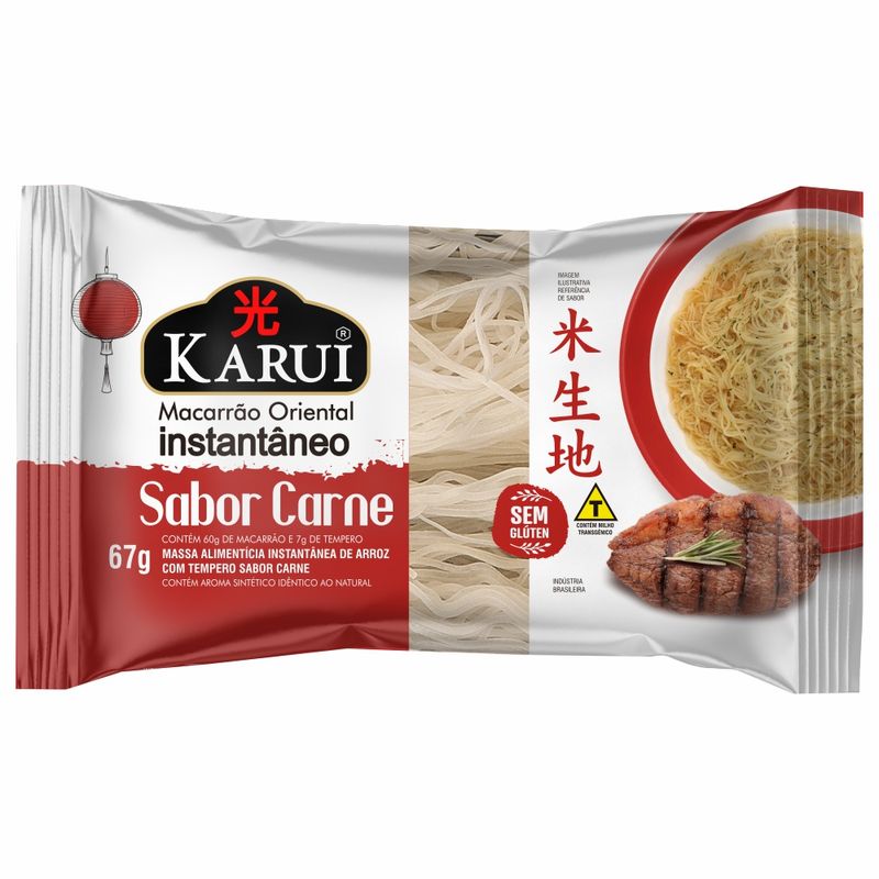 Macarrão Arroz Instantâneo Karui 67g (7898270961724)
