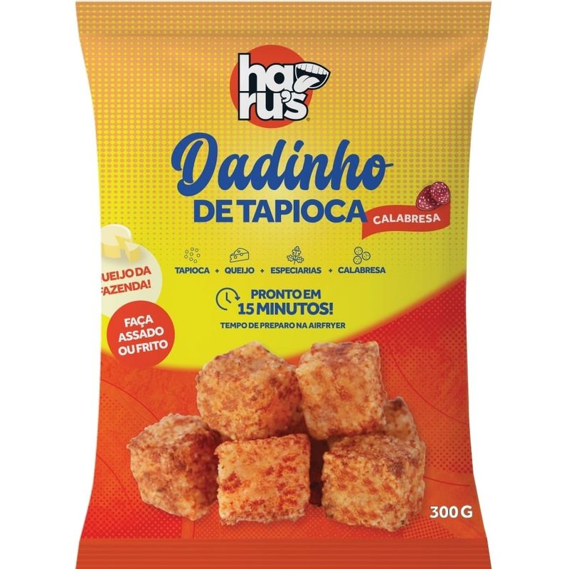 Dadinho Tapioca Harus 300g Calabresa (736532145093)
