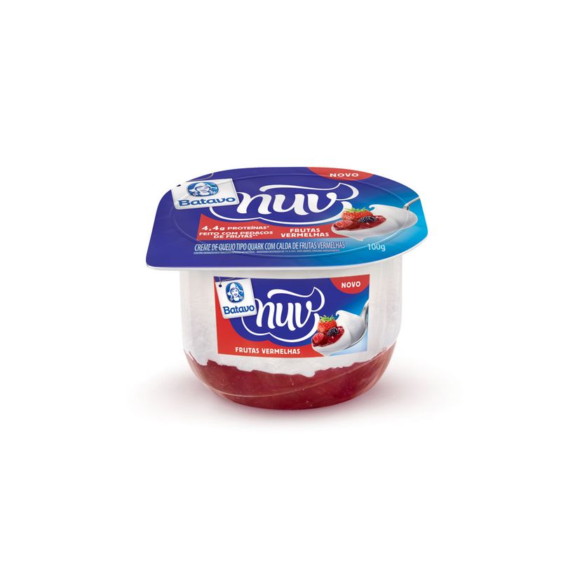 Creme Quark Nuv Batavo Frutas Vermelhas 100g (7891097000829)