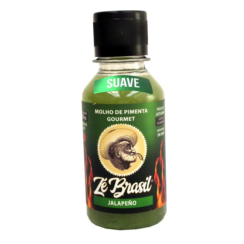 Molho Pimenta Fogo Brasil 130ml Jalapeno (7898878145809)
