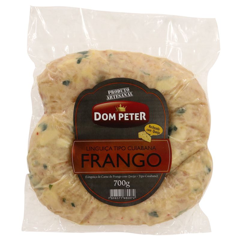Linguiça de frango cuiabana Dom Peter 700g (7898571680072)