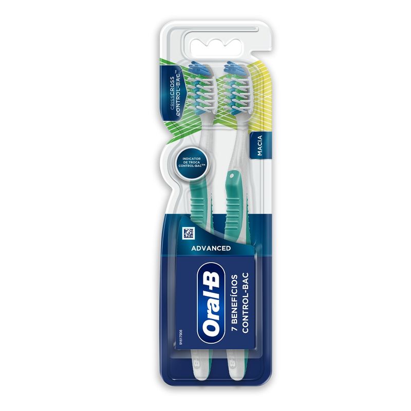 Escova Dental Oral B Benefícios Control Bac (7500435170888)