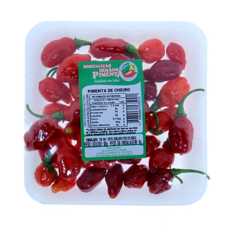 Pimenta Cheiro Irmãos Pimenta 90g (7898906535091)