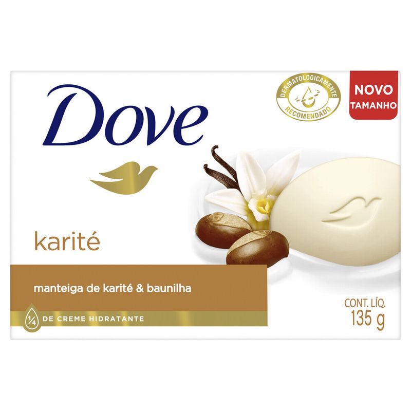 Sabonete Karite Baunilha Dove 135gr (7891150086159)