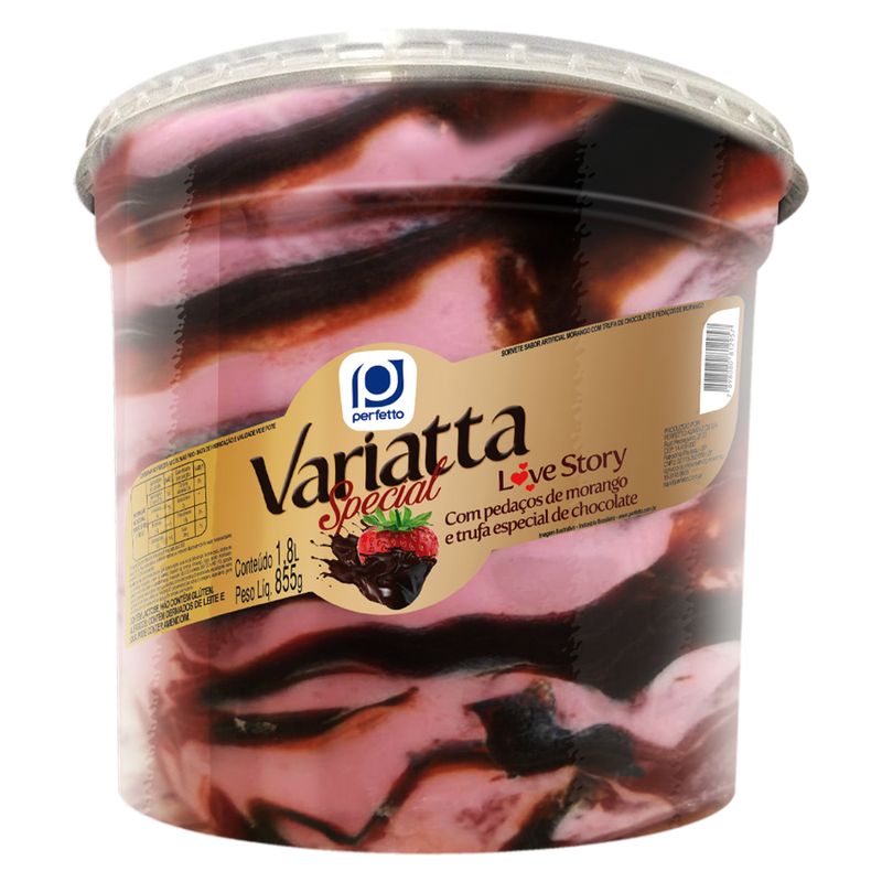 Sorvete Perfetto Variatta 1,8L Spec Lovy Story (7898080812957)