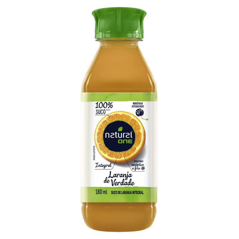 Suco Pronto Natural One Laranja 180ml (7899916906000)