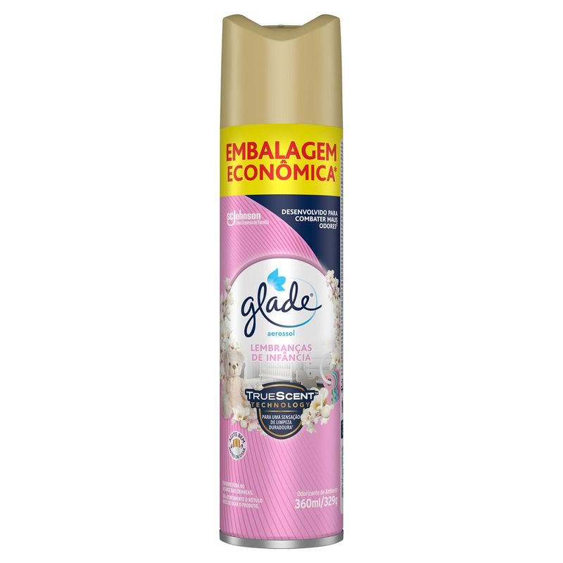 Odorizador Lembranças de Infância Glade 360ml Emb Econômica (7894650938621)
