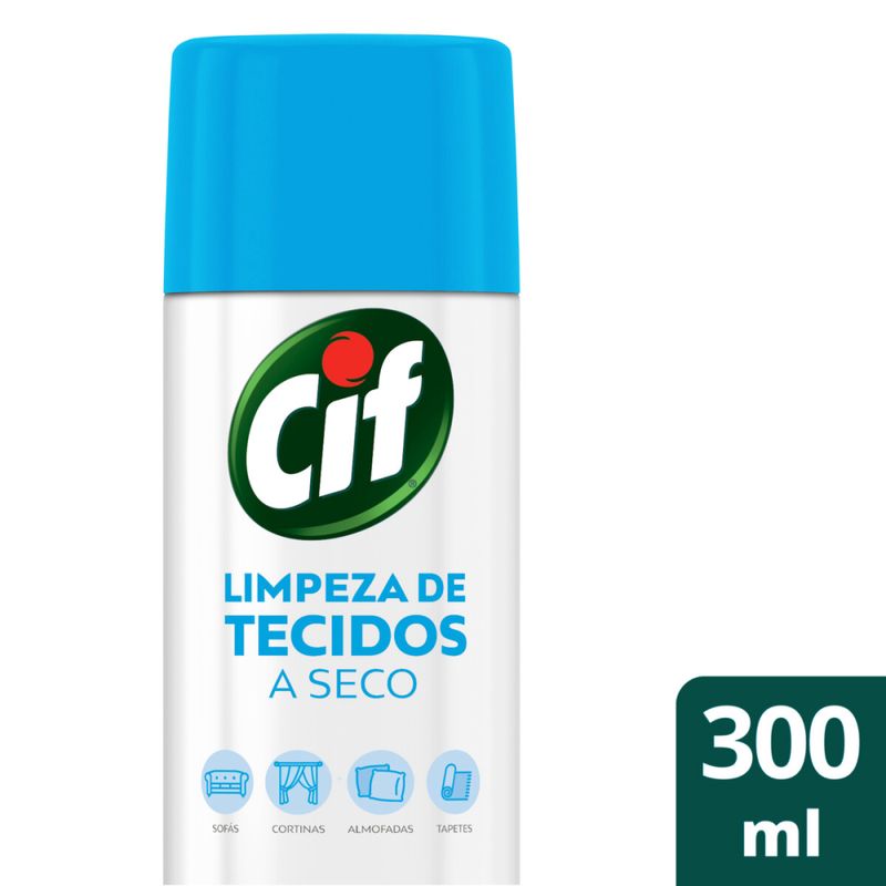 Limpador de tecidos aerosol CIF 300ml (7891150073548)