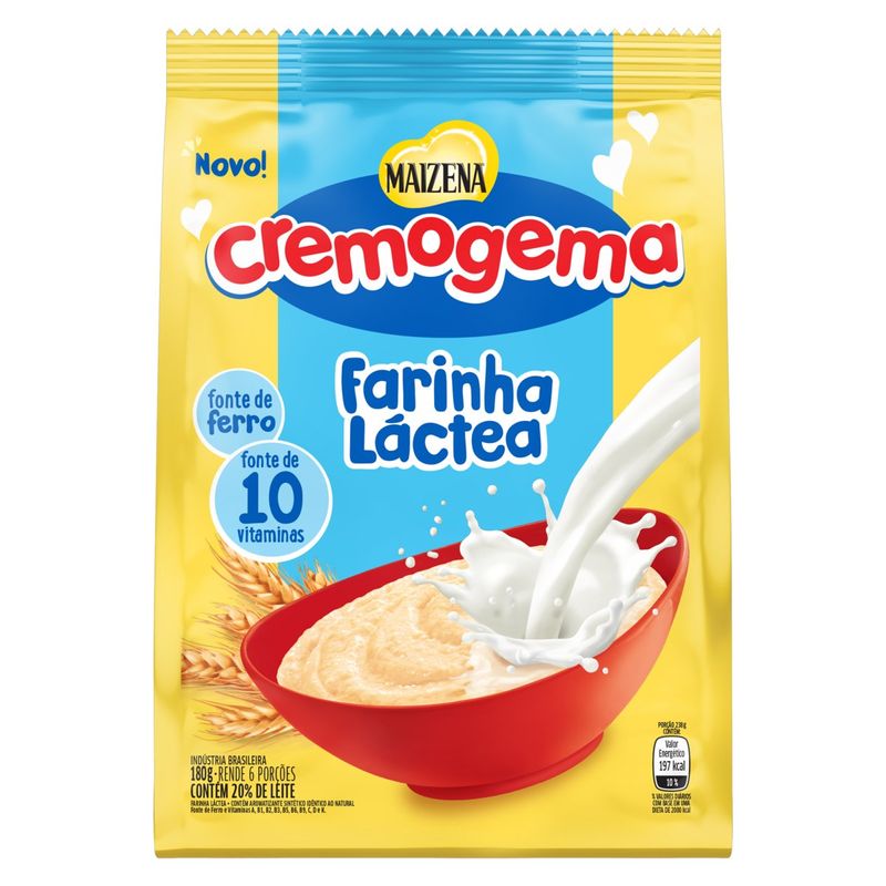 Farinha Láctea Cremogema 180g (7891150068254)