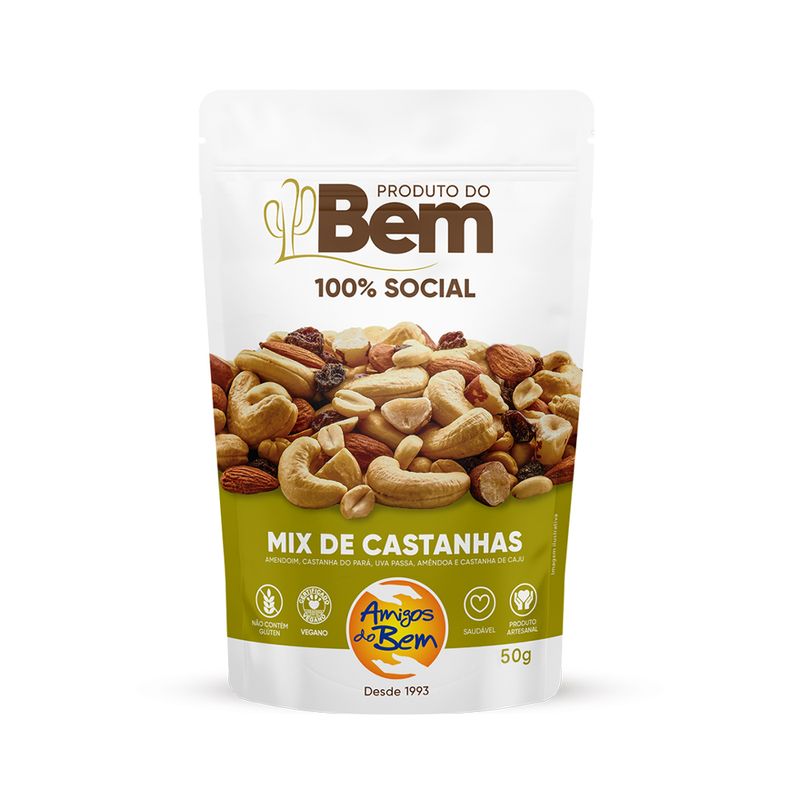 Mix Castanhas Amigos Do Bem 50g (7899943704976)