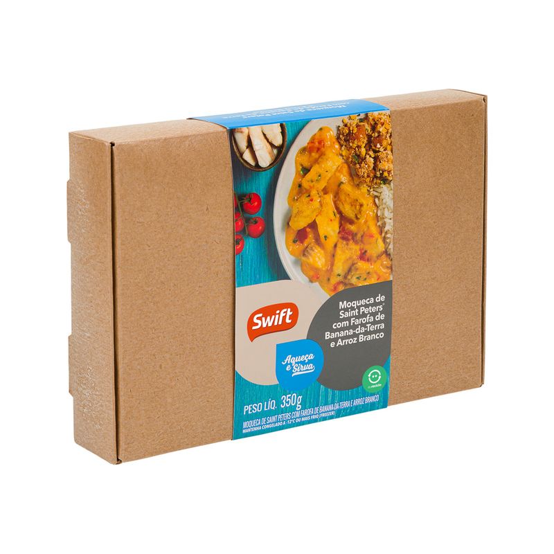 Moqueca Saint Peters Com Farofa E Arroz Swift 350g (7899567237799)