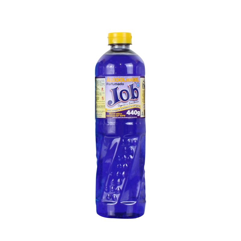 Alcool Gel Job 440g Azul (7898024100096)