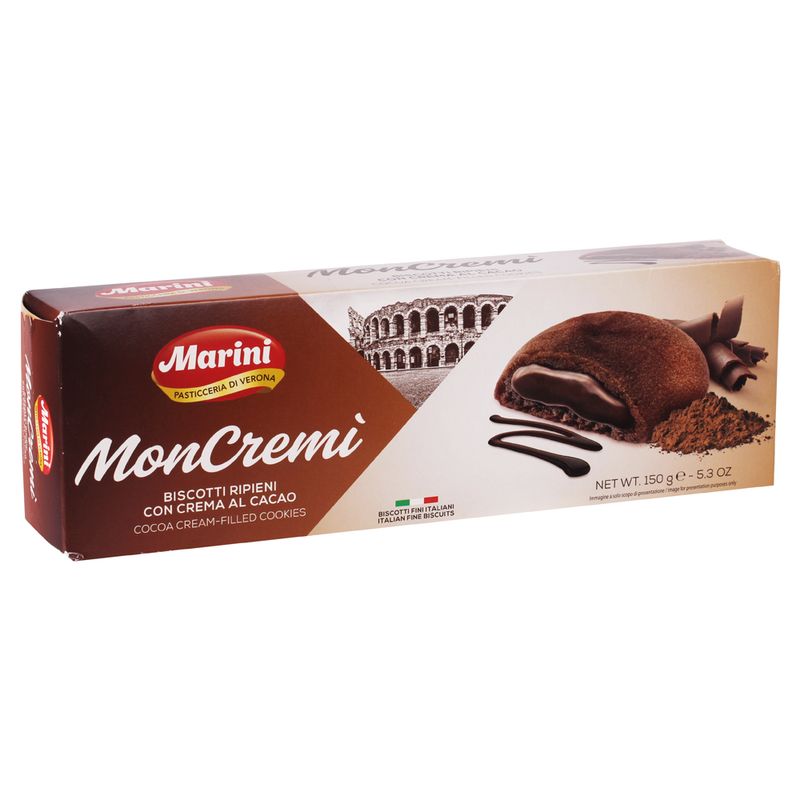 Biscoito Recheado Marini Creme Cacau 150g (8015997002557)