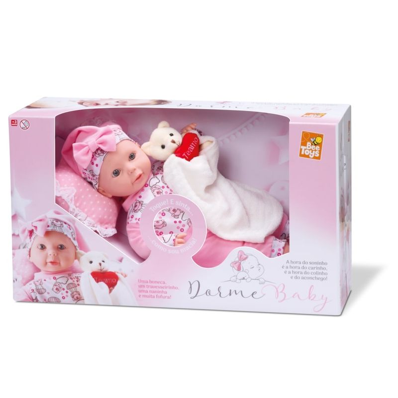 Boneca Dorme Baby Bee Toys (7898447978906)