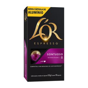 Cápsula de café Lor Sontuoso 10 un