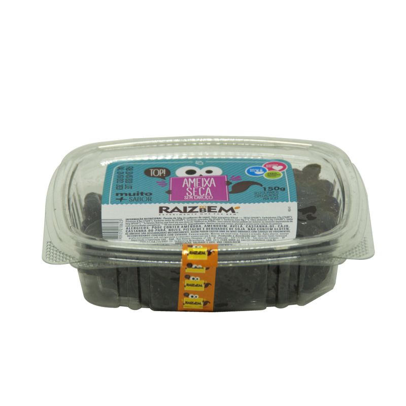 Ameixa Seca Raiz Bem Sem Caroço 150g (7898925218623)