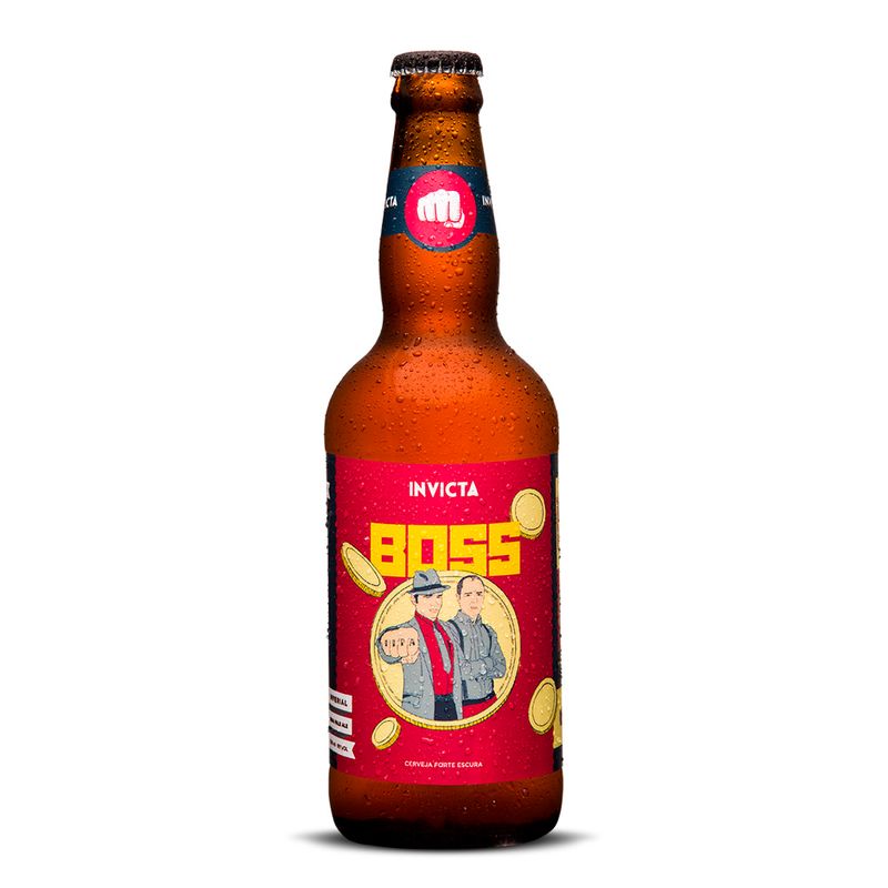 CERVEJA INVICTA BOSS IPA CAP 500ML (7898951721029)