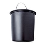 LIXEIRA-INOX-EURO-5L-C-PEDAL-PRETA