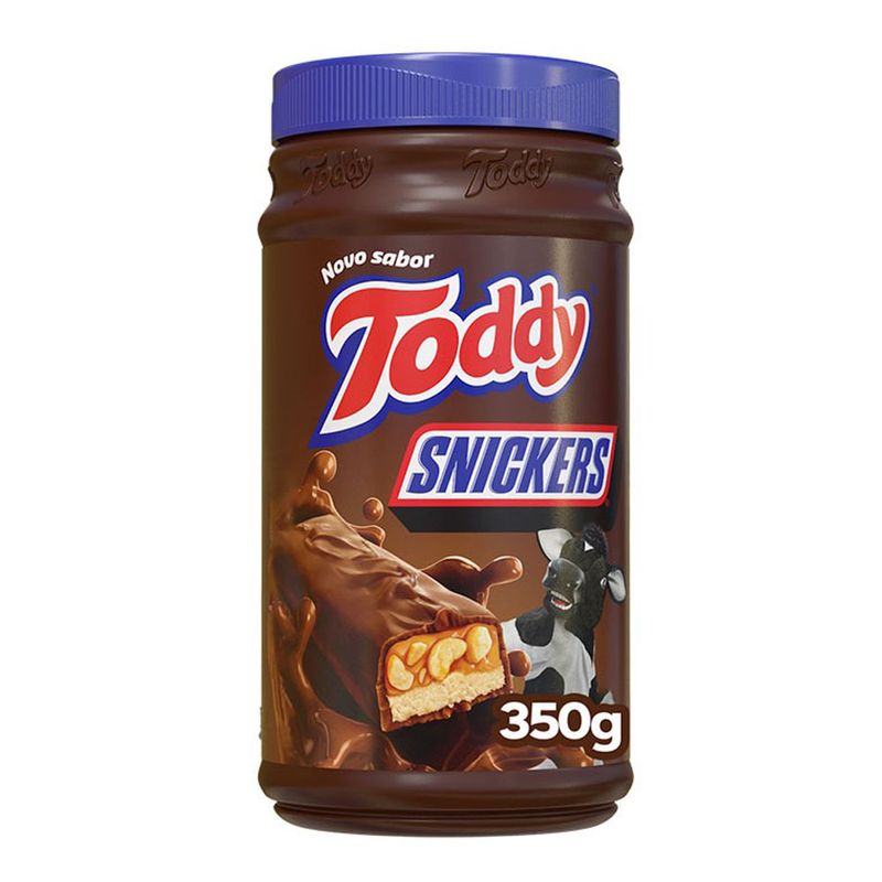 Achocolatado Pó Toddy Snickers 350g (7892840819422)