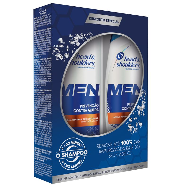 Kit Shampoo Head Shoulders Men Contra Queda (7500435183734)