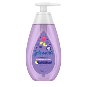 Sabonete Líquido Infantil Johnsons 200ml Hora Sono