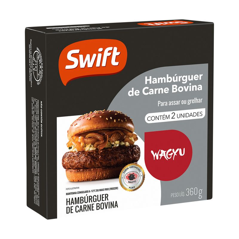 Hambúrguer Wagyu Swift 360g (7898445561186)
