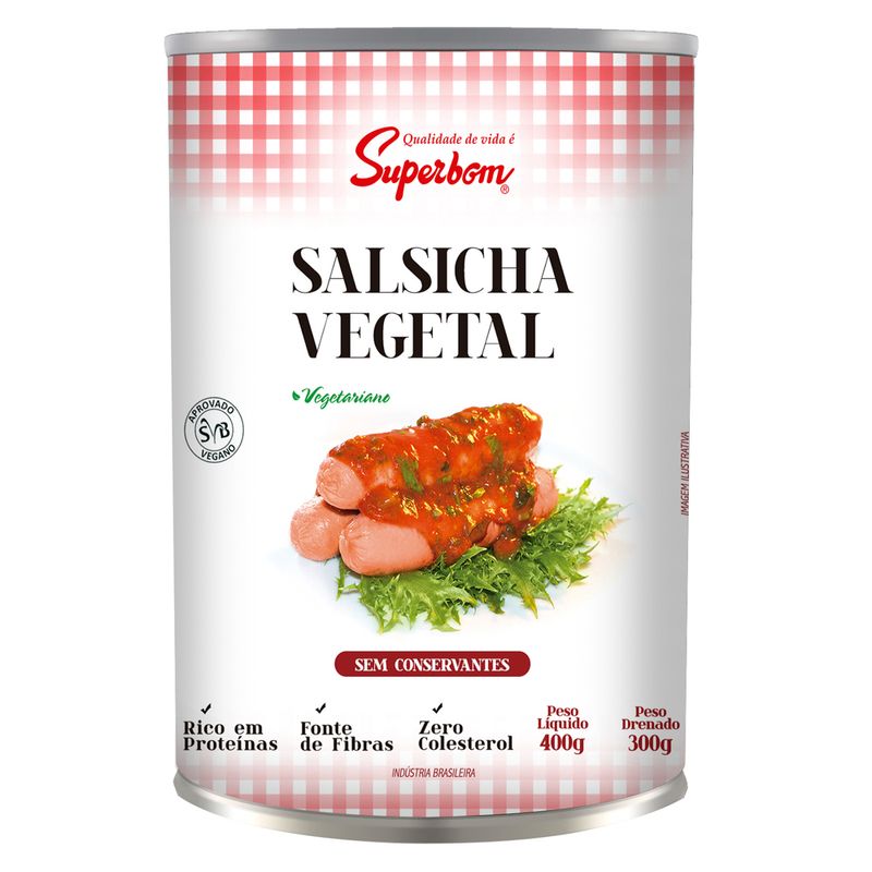 SALSICHA-VEGETAL-SUPERBOM-400G