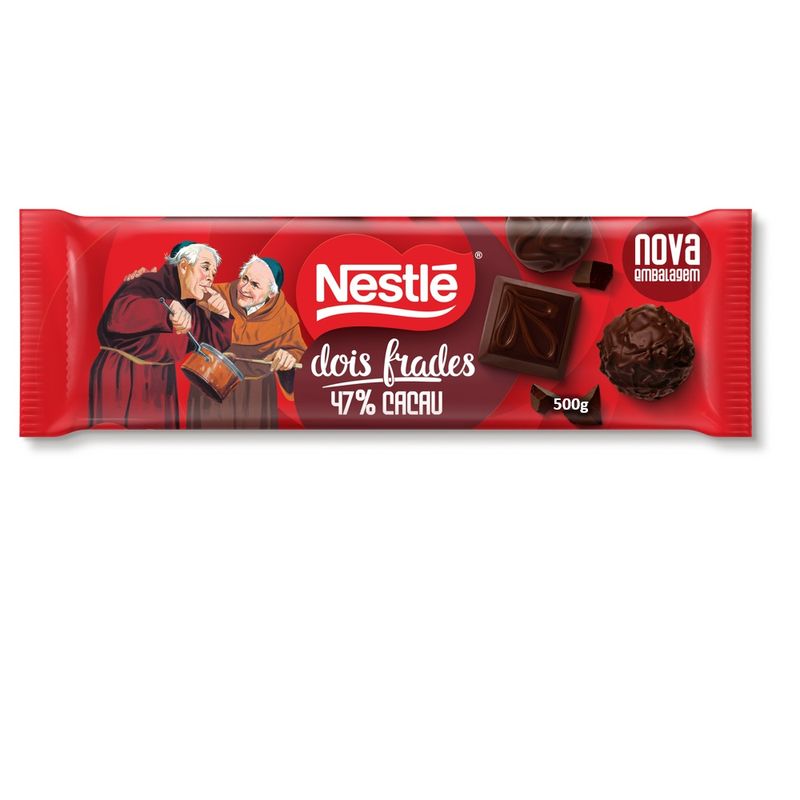 Chocolate Para Cobertura Nestlé Meio Amargo 500g (7891000326589)