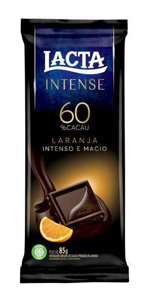 Chocolate Lacta Intense Laranja 85g (7622210690012)