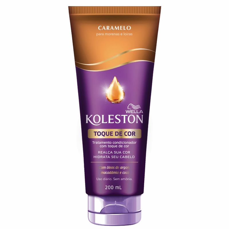 Condicionador Toque De Cor Koleston Caramelo 200ml (7891350033380)