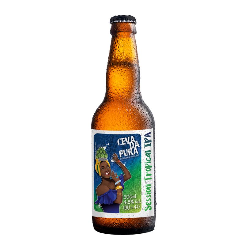 CERVEJA CEVADA PURA 500ML SESSION TROPICAL IPA (7898942301711)