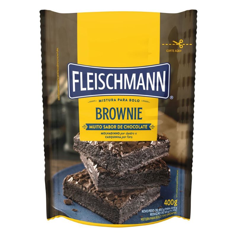 Misstura Bolo Fleischmann Brownie 400g (7898331012969)