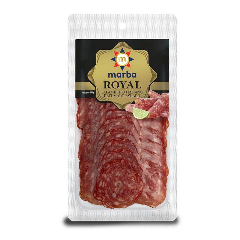 SALAME ROYAL TIPO ITALIANO DEFUMADO (7897268102620)