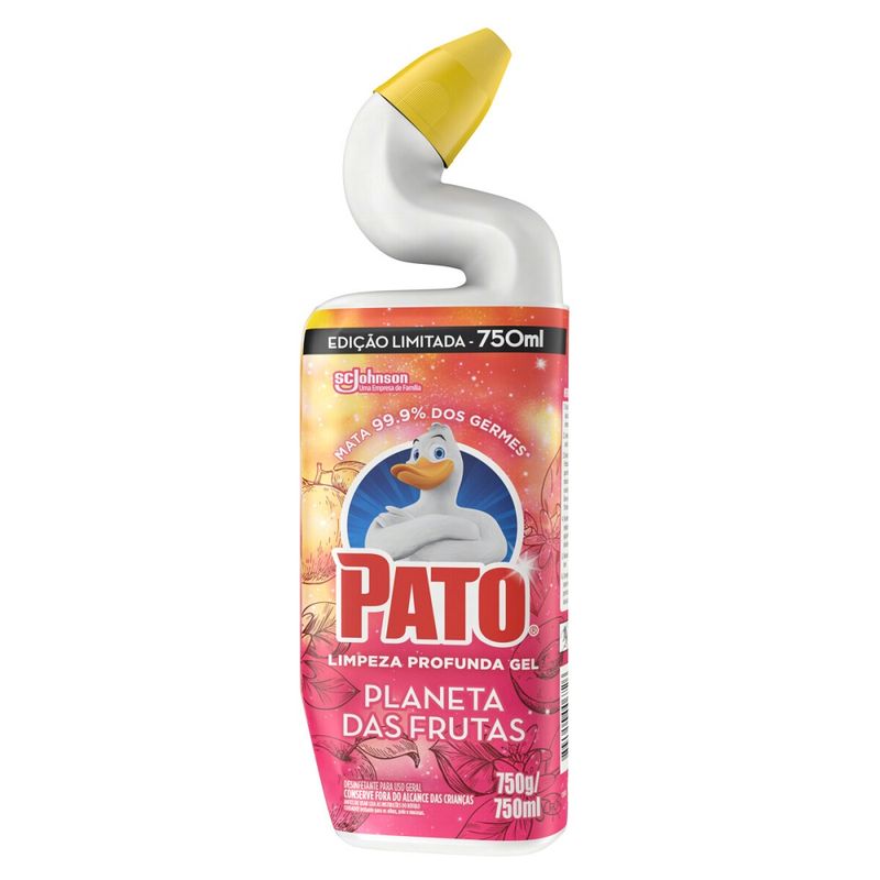 Desinfetante Sanitário Pato Planet Frutas 750ml (7894650006726)