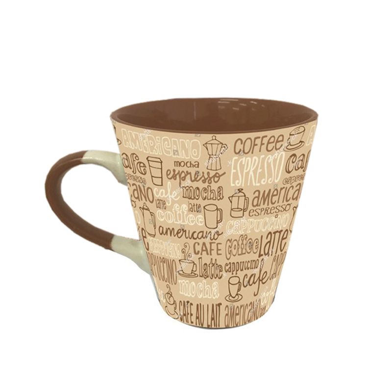 Caneca Cerâmica Coffe 300ml Decorada (7899887413521)