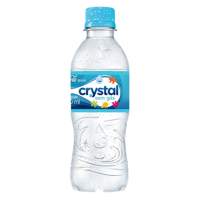 Água Crystal Kids Sem Gás PET 300ML (7894900530421)