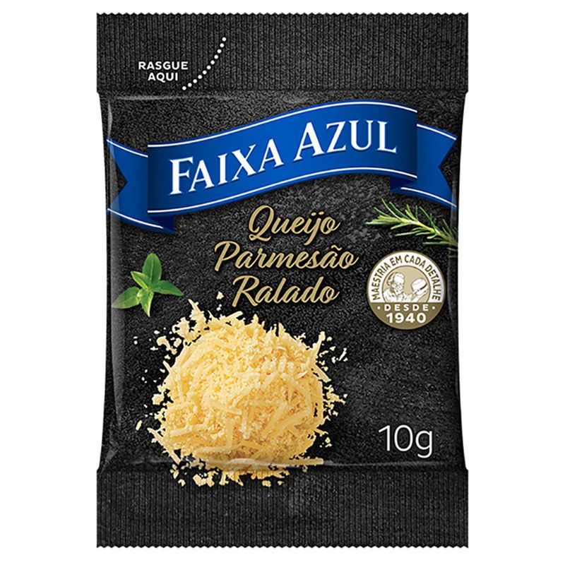 Queijo Parmesão Faixa Azul 10g Ralado (7891999961105)